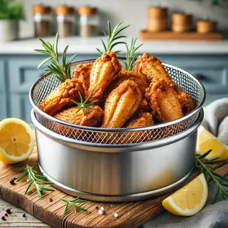 Ailes de Poulet Croquantes à l'Airfryer