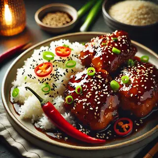 Hauts de Cuisse au Miel et Soja à l'Airfryer