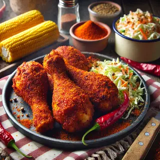 Pilons de Poulet Cajun à l'Airfryer