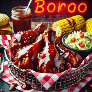 Poulet BBQ Glacé à l'Airfryer