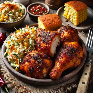 Poulet cajun à l'Airfryer