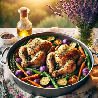 Poulet aux Herbes de Provence à l'Airfryer