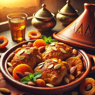 Poulet aux Épices Marocaines à l'Airfryer