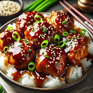 Poulet teriyaki à l'Airfryer